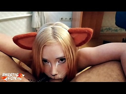 ❤️ Kitsune swallow dick agus cum ina bhéal ️❌ Porn ardchaighdeáin linn ☑